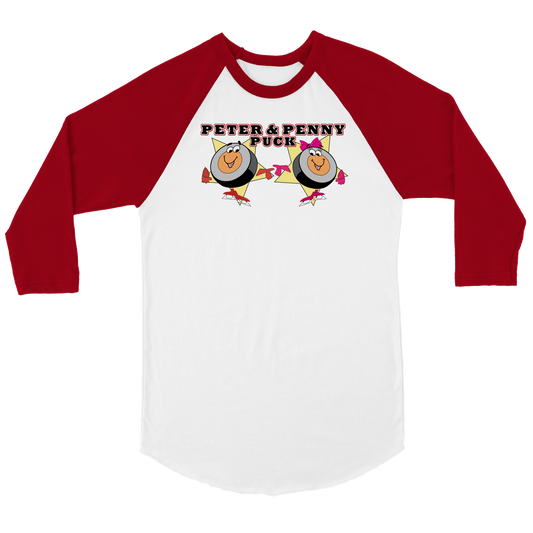 Peter & Penny Vintage Mens 3/4 sleeve Raglan T-shirt