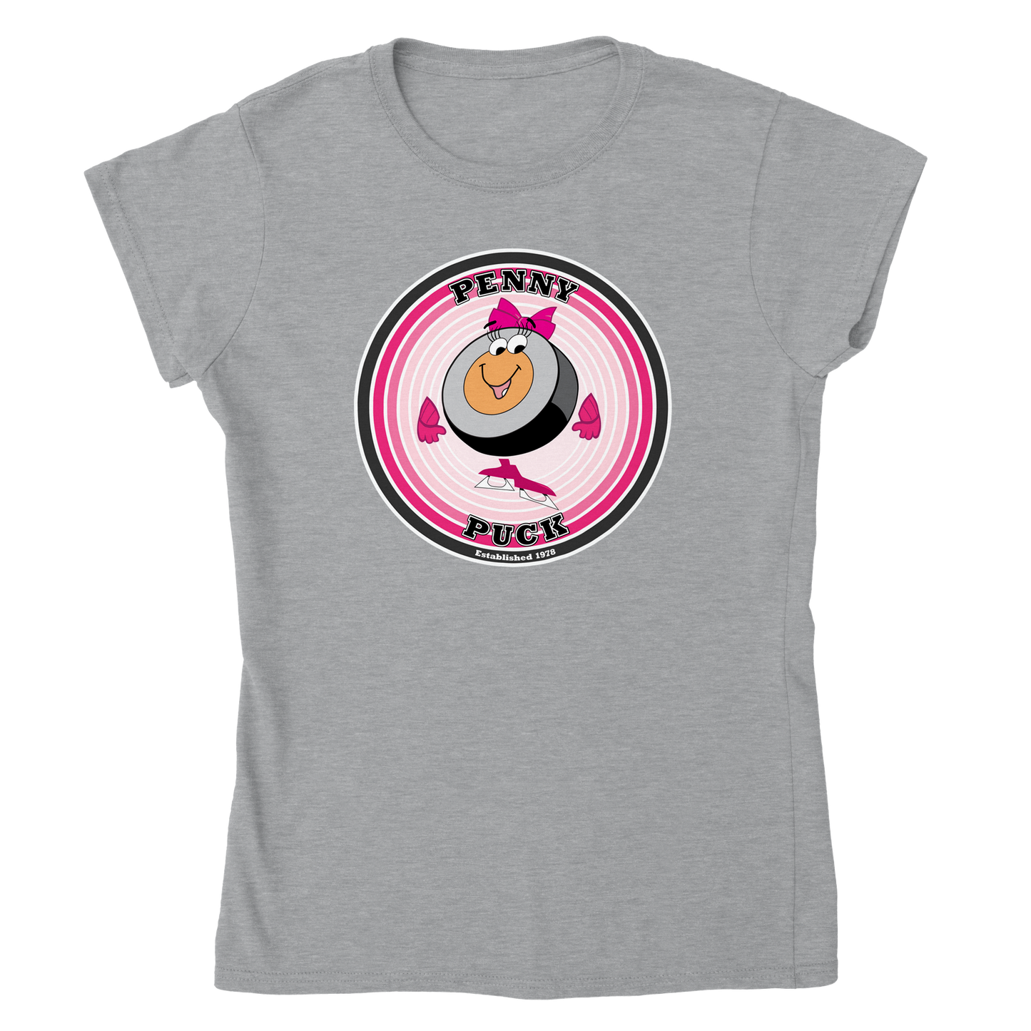Penny Puck EST. 1978 Classic Womens Crewneck T-shirt