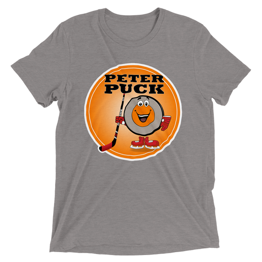Peter Puck Sunshine Mens Triblend Crewneck T-shirt