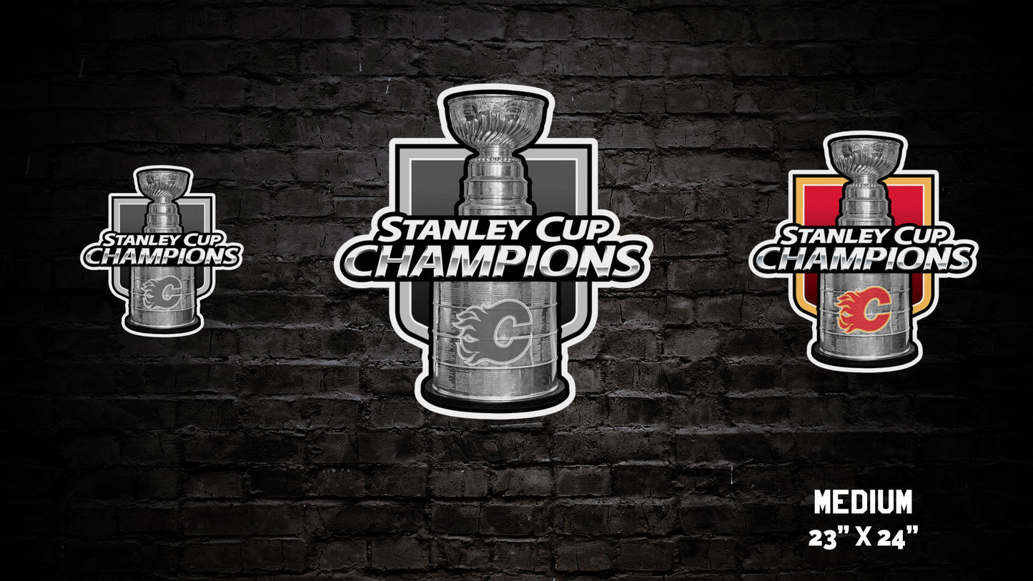 Calgary Flames® Stanley Cup Wall Art