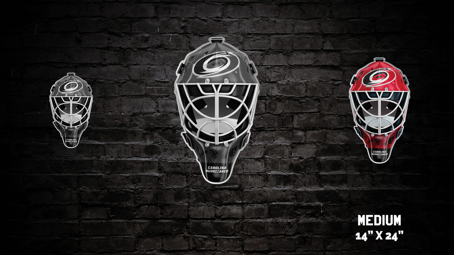 Carolina Hurricanes® Goalie Mask Wall Art