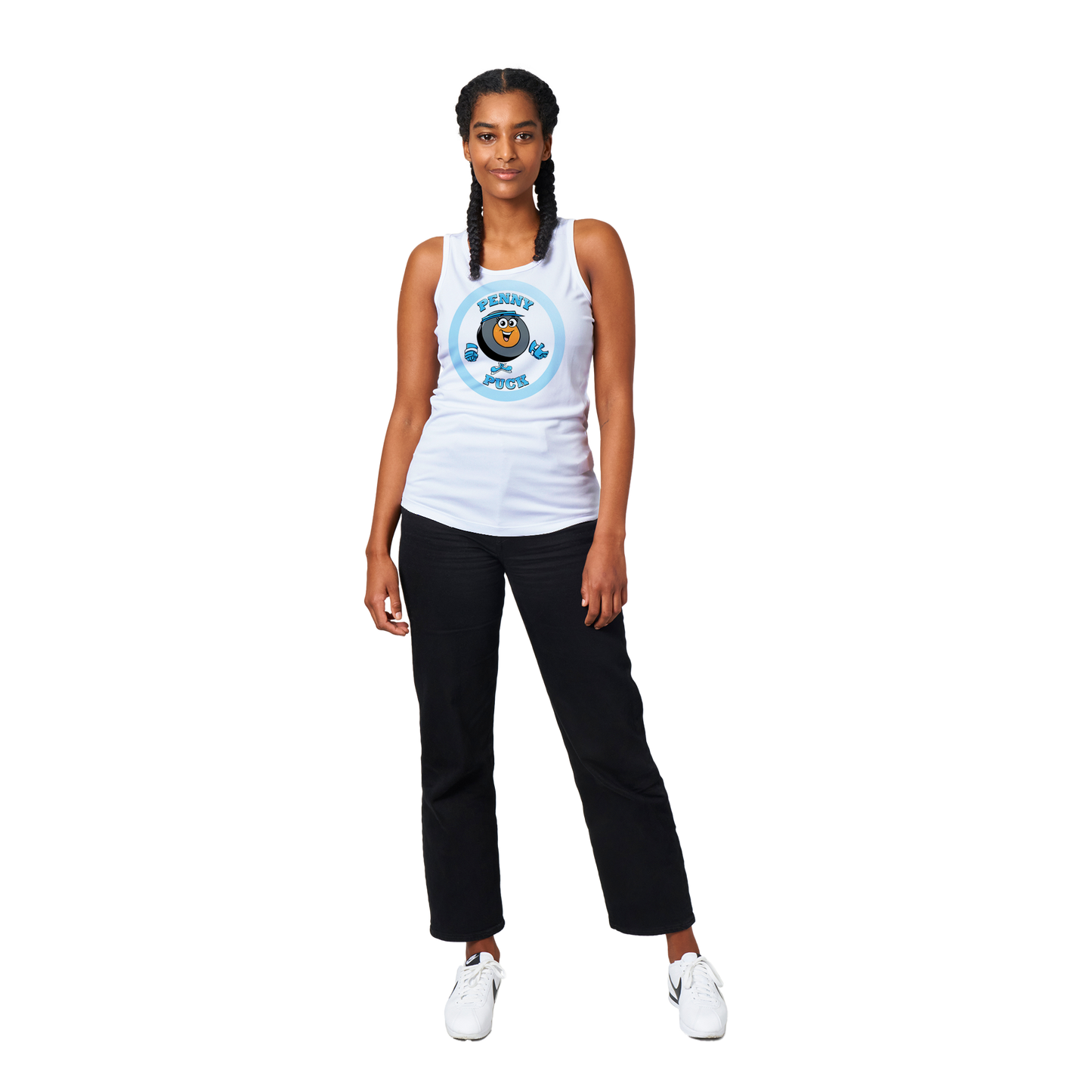 Penny Puck Pose Performance Women's Tank Top