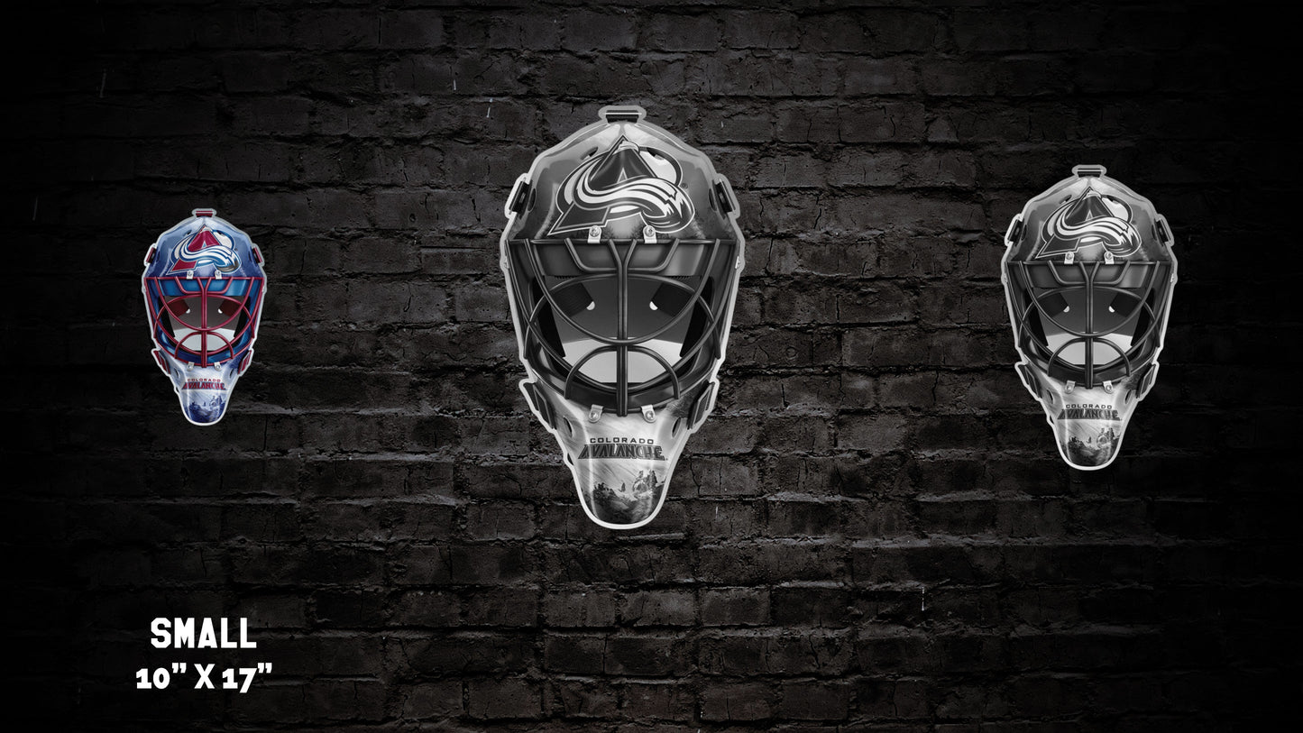 Colorado Avalanche® Goalie Mask Wall Art