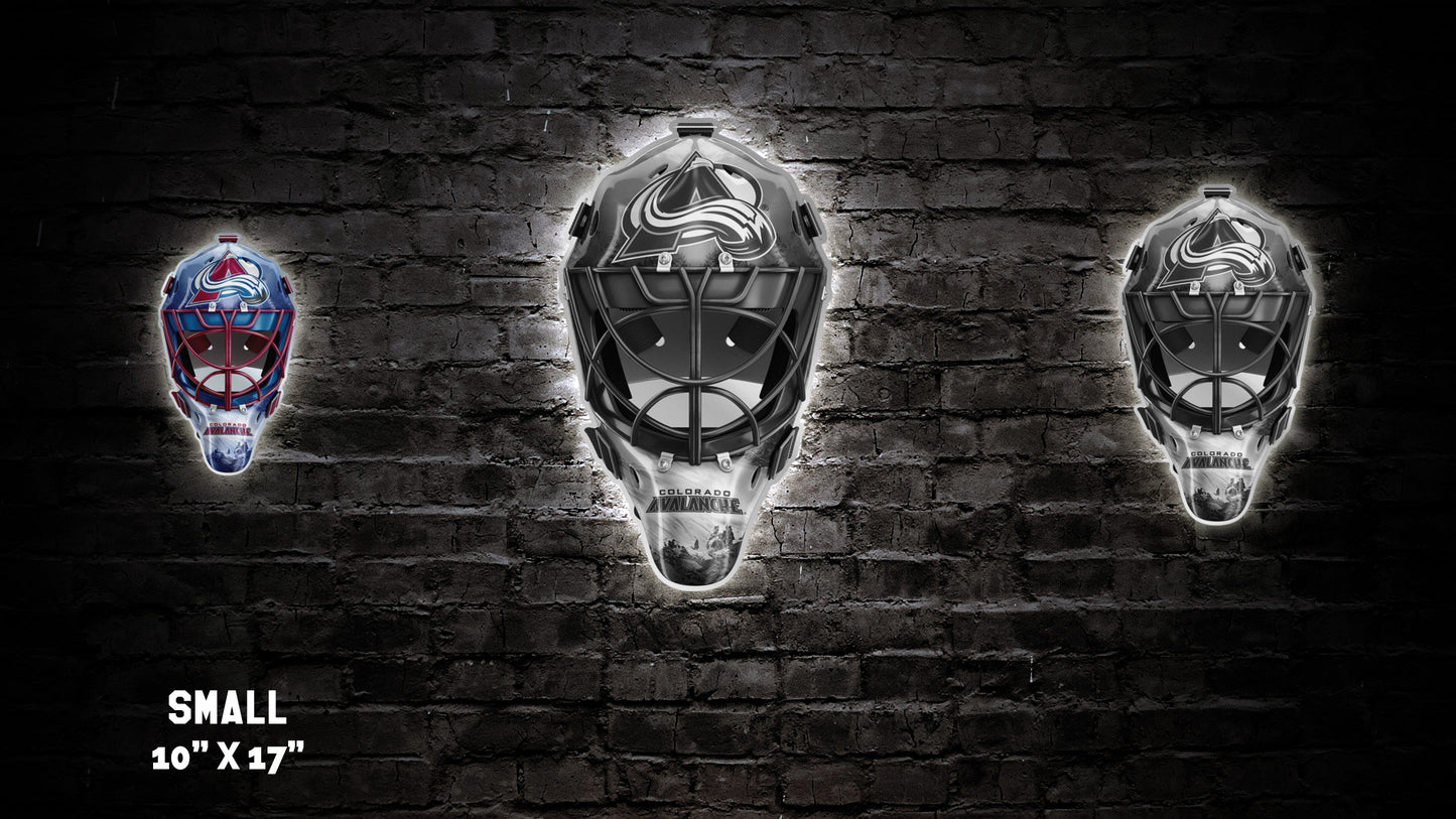 Colorado Avalanche® Goalie Mask Wall Art
