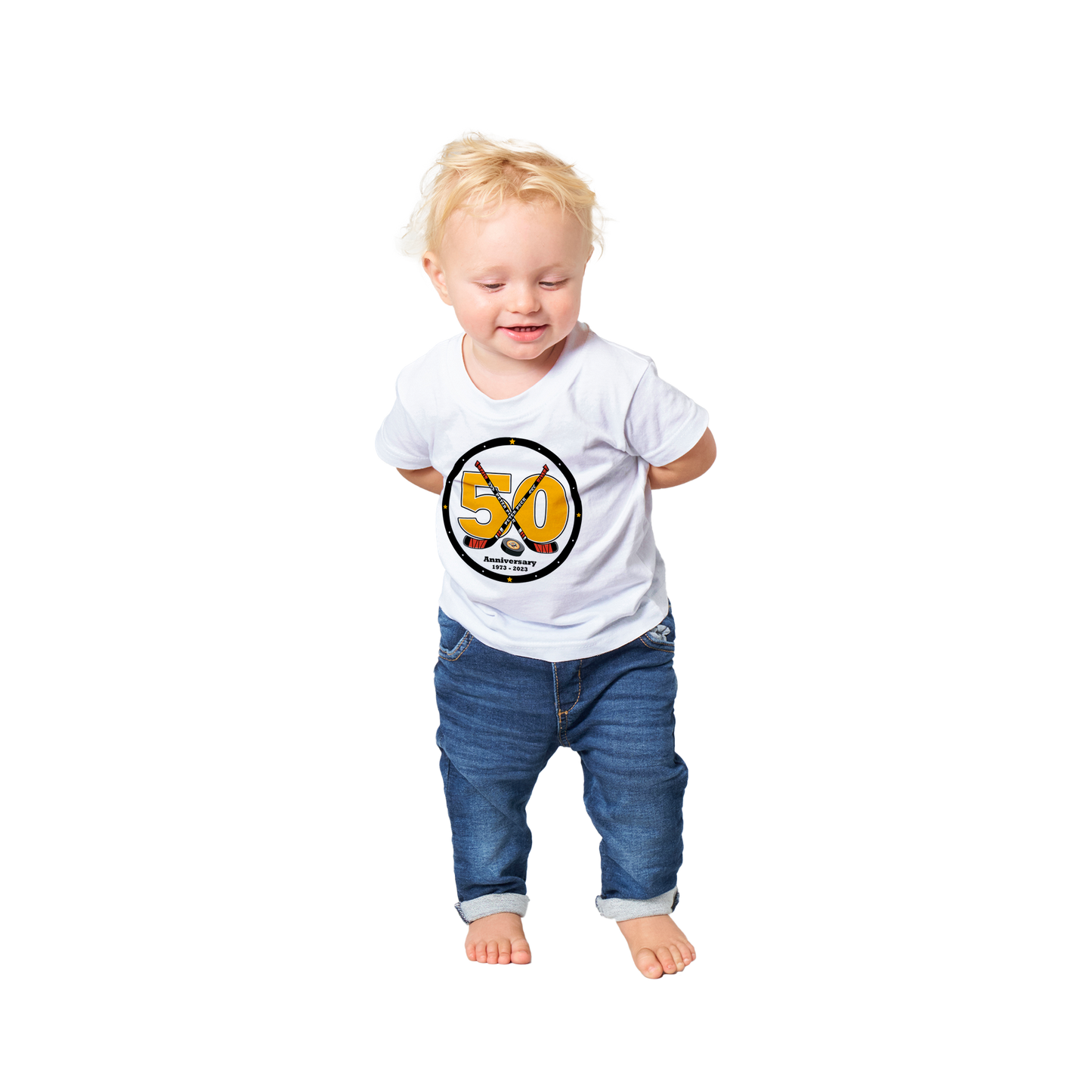 Peter's 50th Anniversary Crest Classic Baby Crewneck T-shirt