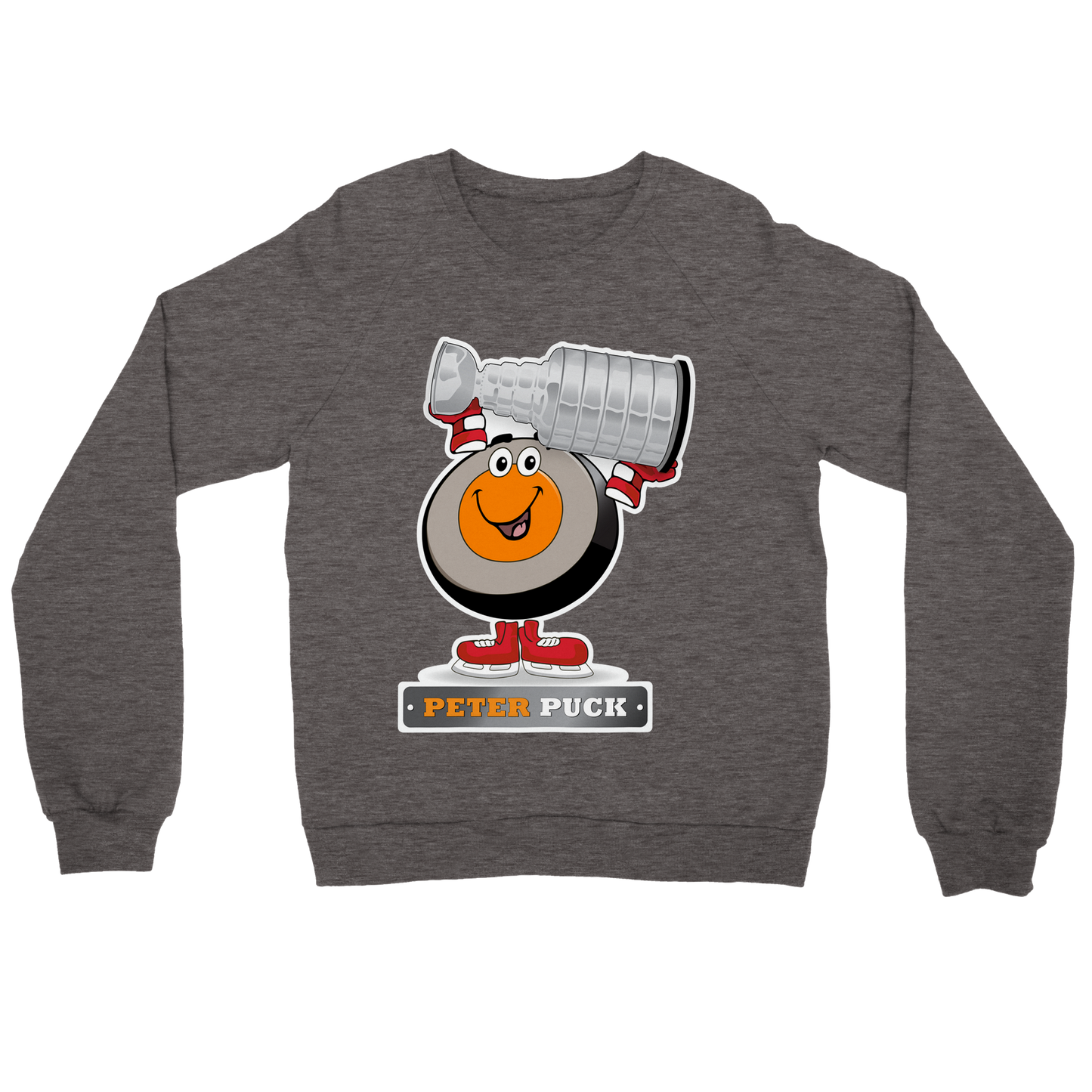 Peter Puck Stanley Cup Mens Premium Crewneck Sweatshirt
