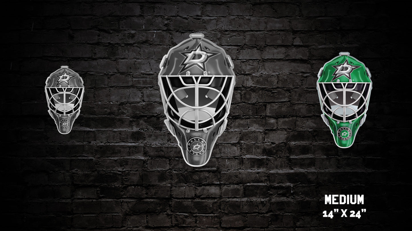 Dallas Stars™ Goalie Mask Wall Art