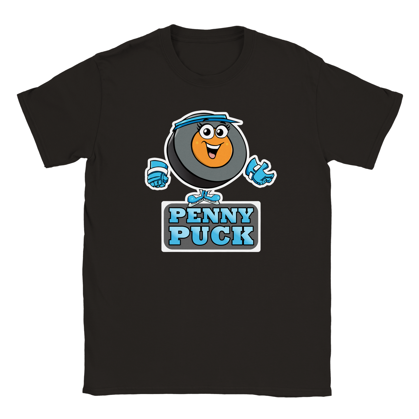 Hey Penny Puck Classic Kids Crewneck T-shirt