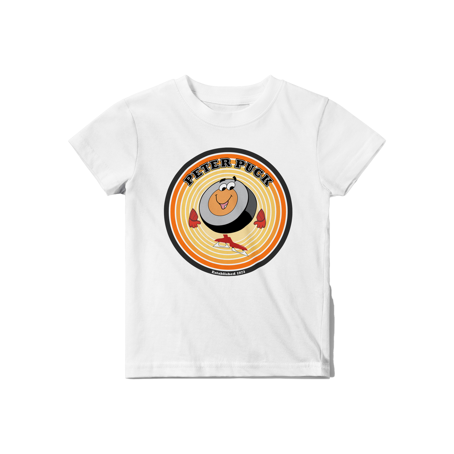 Peter Puck EST. 1973 Classic Baby Crewneck T-shirt