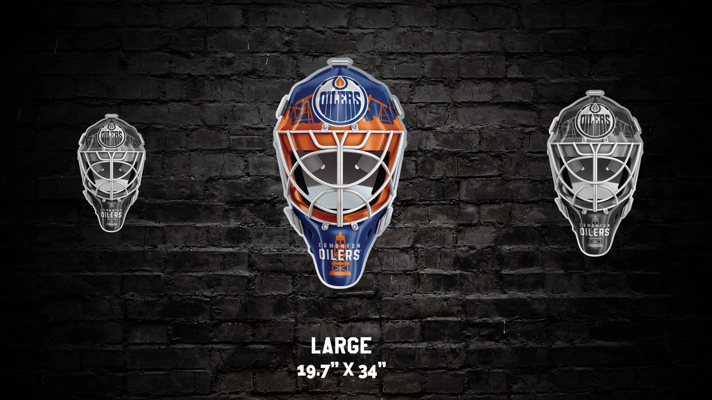 Edmonton Oilers® Goalie Mask Wall Art