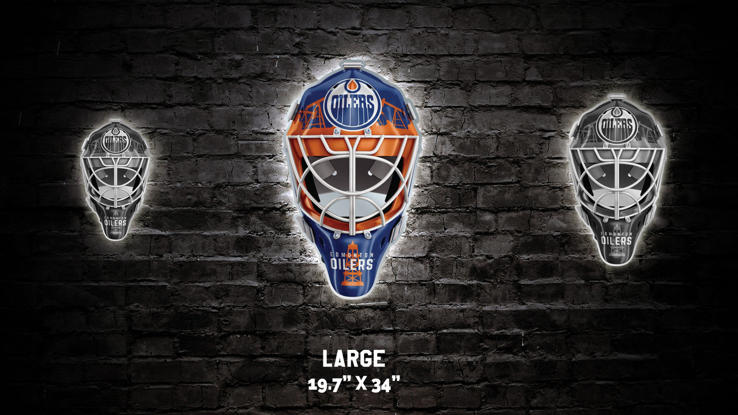 Edmonton Oilers® Goalie Mask Wall Art