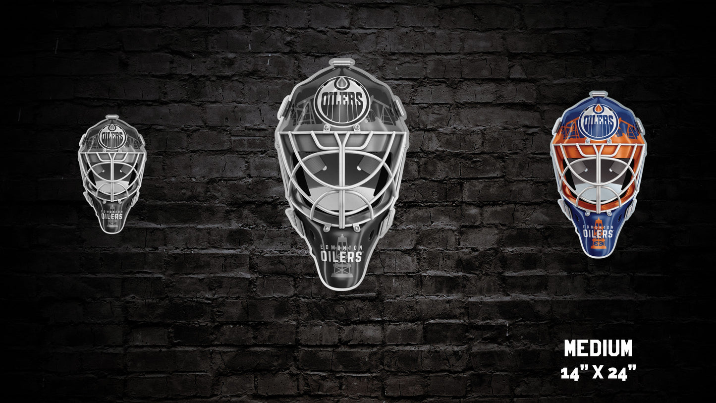 Edmonton Oilers® Goalie Mask Wall Art