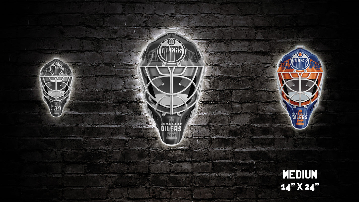 Edmonton Oilers® Goalie Mask Wall Art