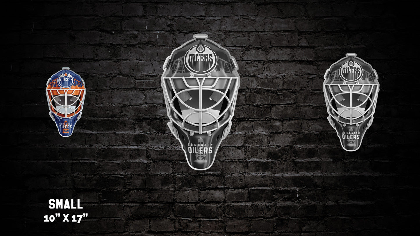 Edmonton Oilers® Goalie Mask Wall Art