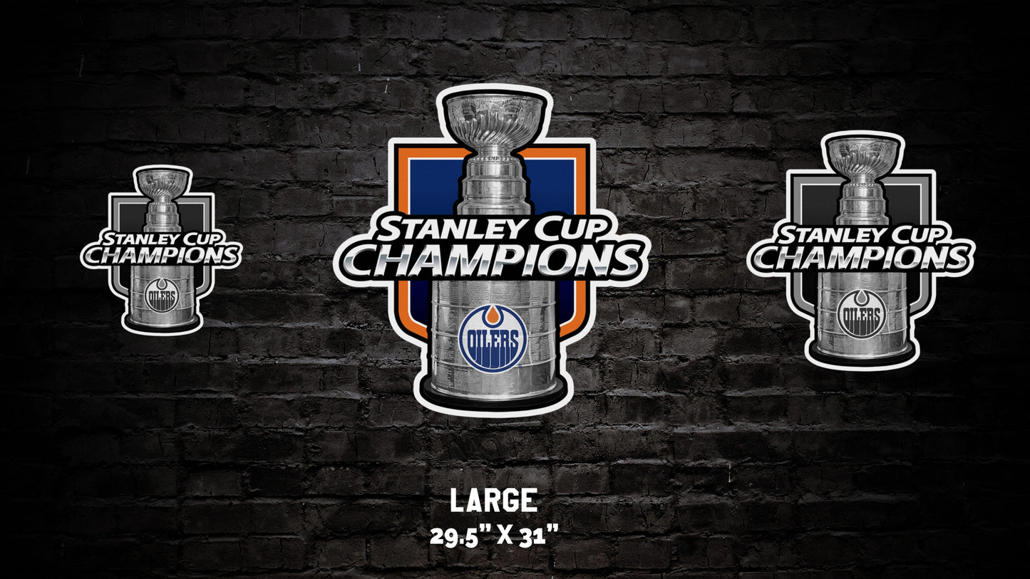 Edmonton Oilers® Stanley Cup Wall Art