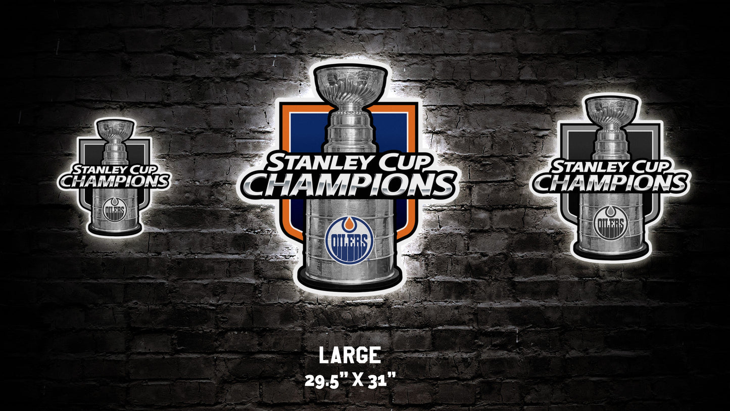 Edmonton Oilers® Stanley Cup Wall Art