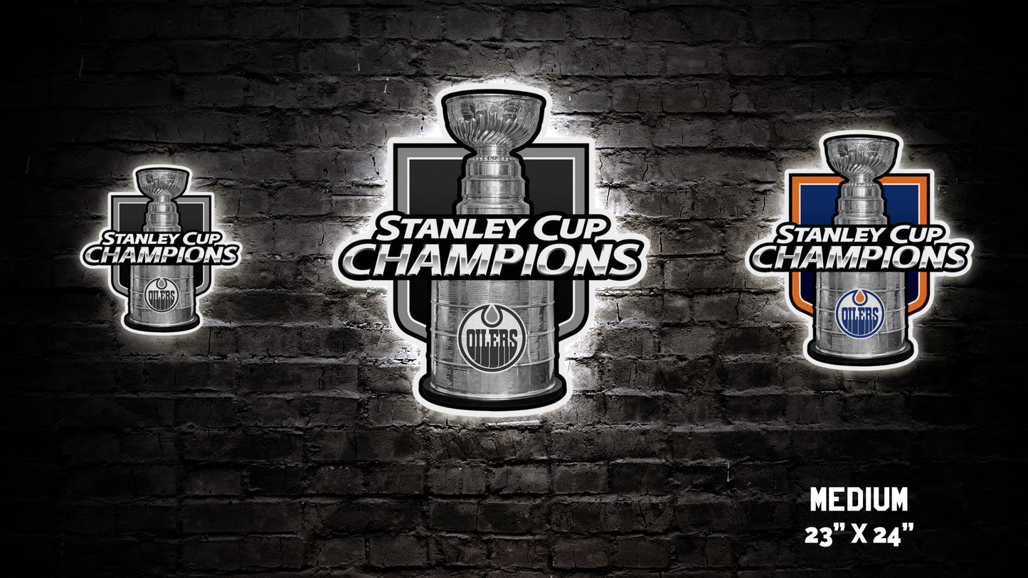 Edmonton Oilers® Stanley Cup Wall Art