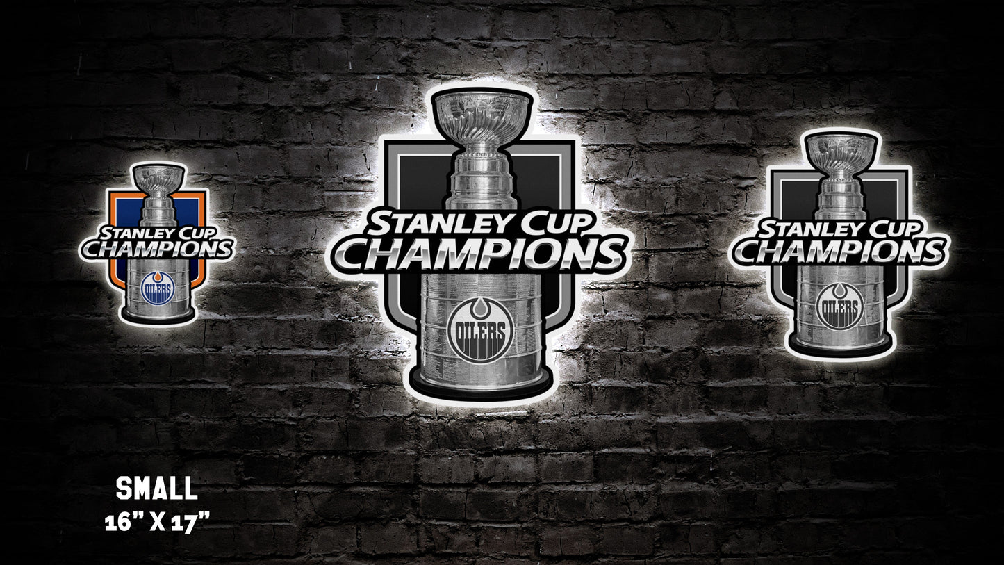 Edmonton Oilers® Stanley Cup Wall Art