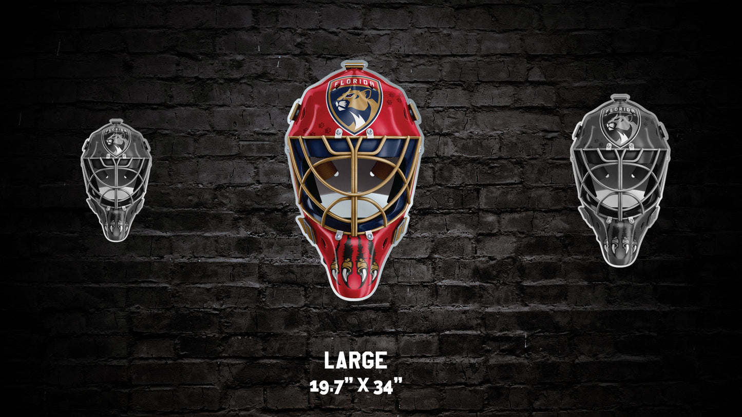 Florida Panthers® Goalie Mask Wall Art