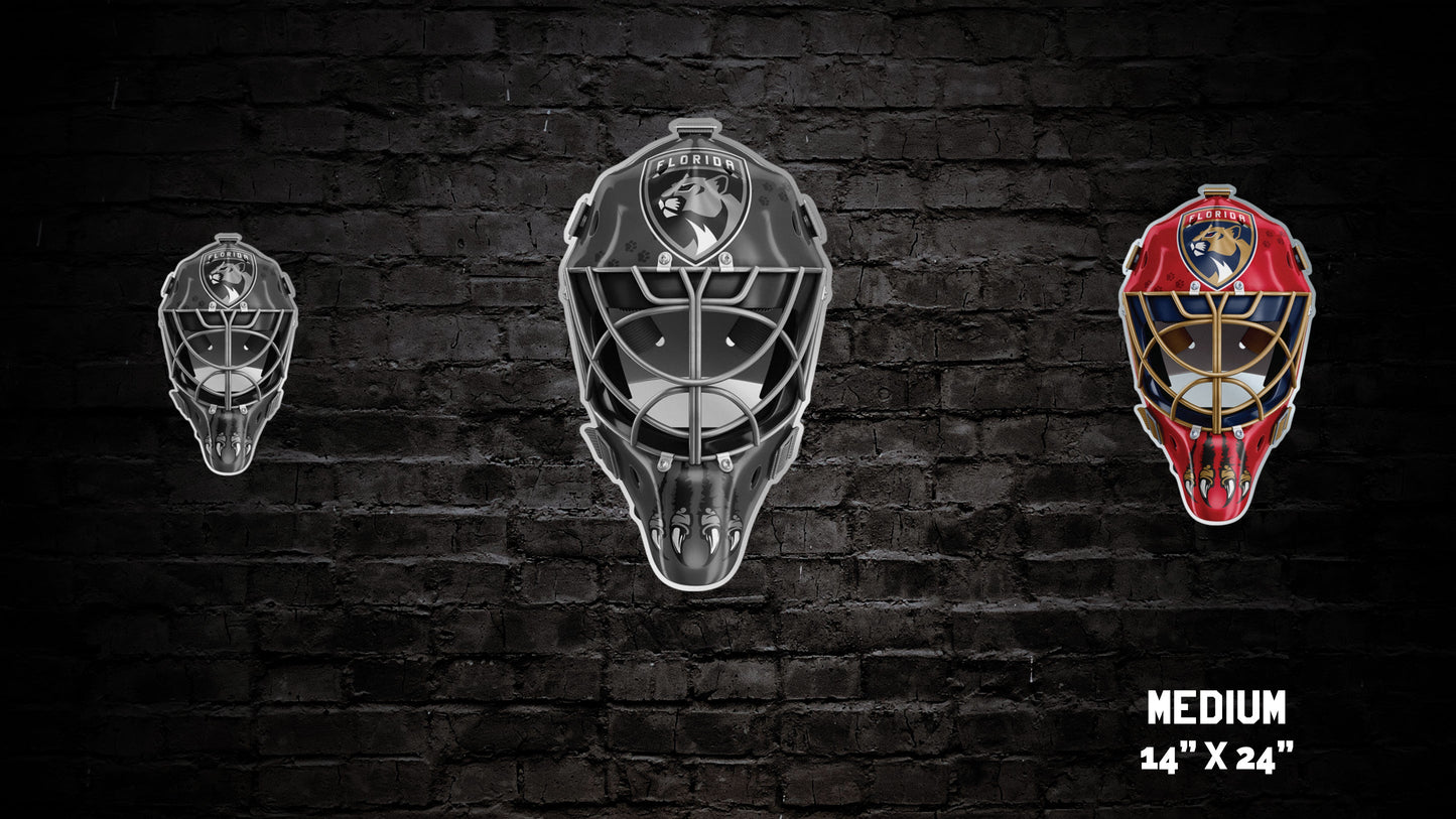 Florida Panthers® Goalie Mask Wall Art