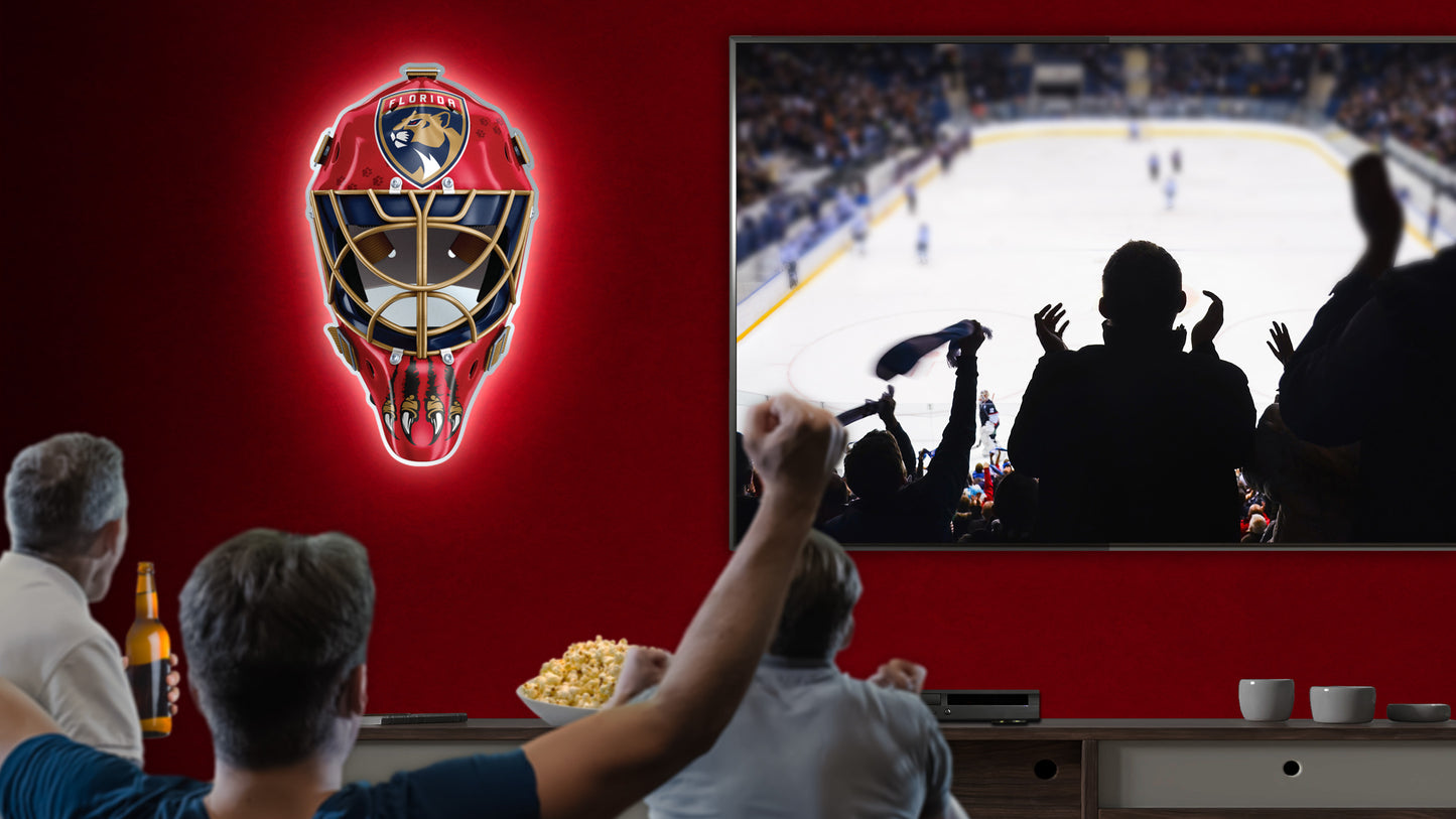 Florida Panthers® Goalie Mask Wall Art