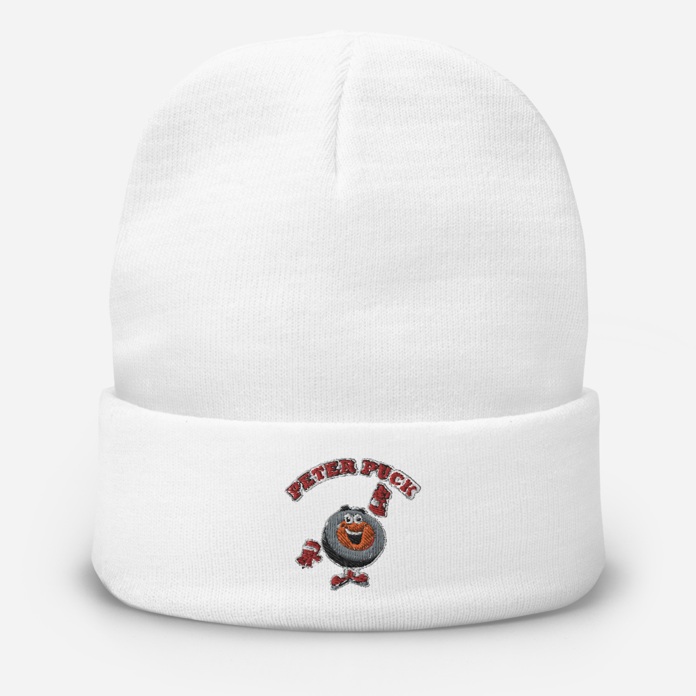Peter Puck Embroidered Beanie