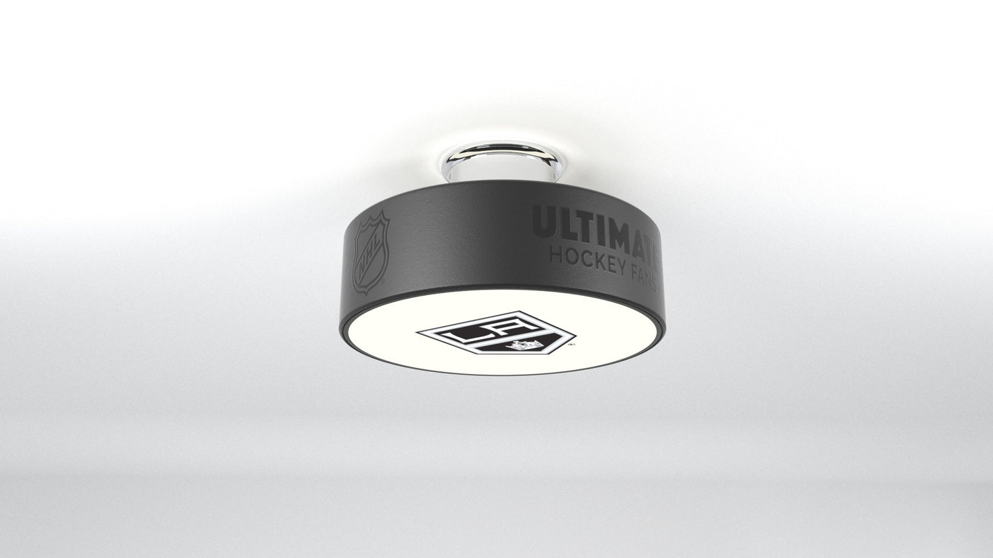 LA Kings® Hockey Flush Mount Puck Light Fixture