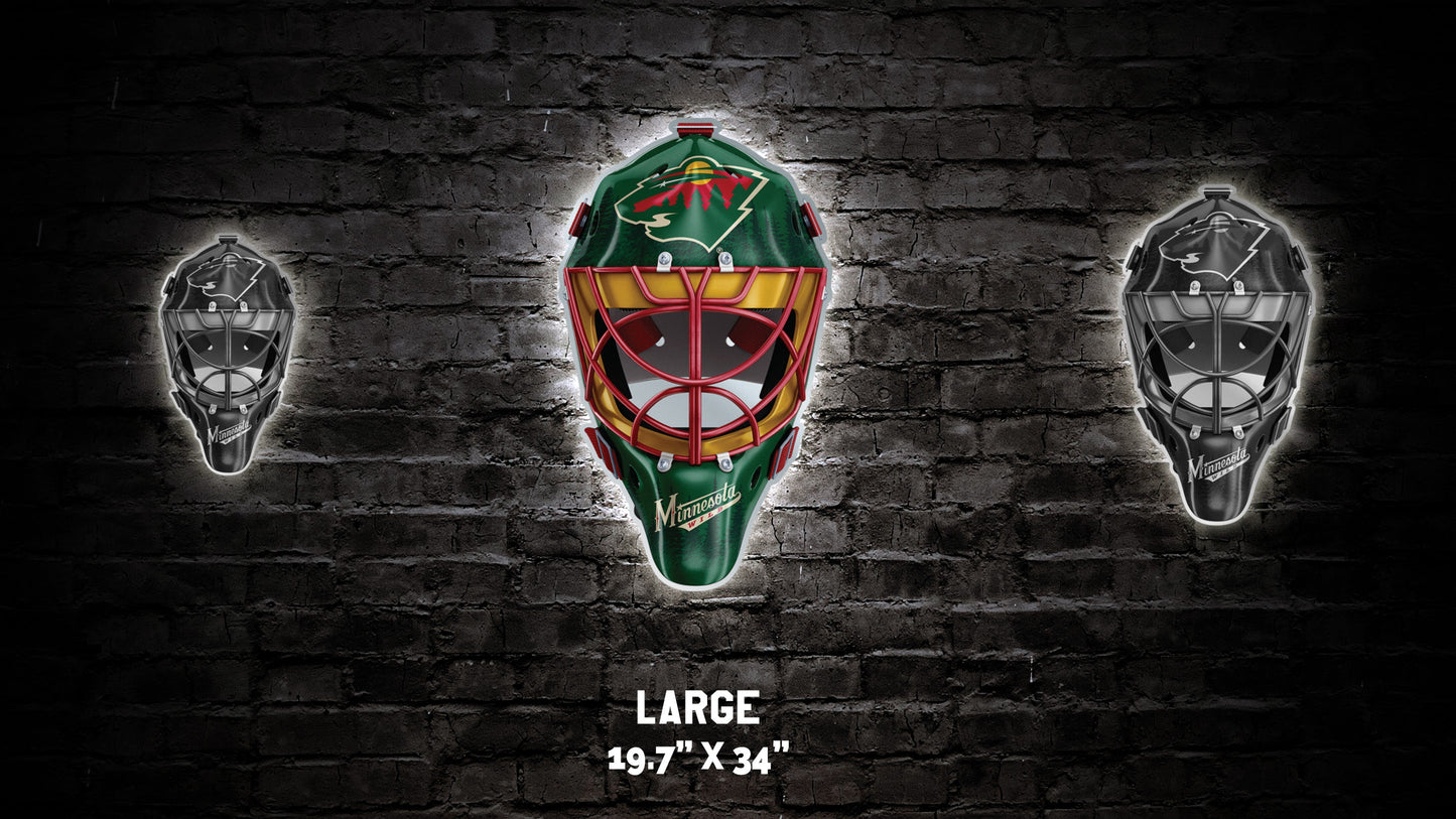 Minnesota Wild® Goalie Mask Wall Art