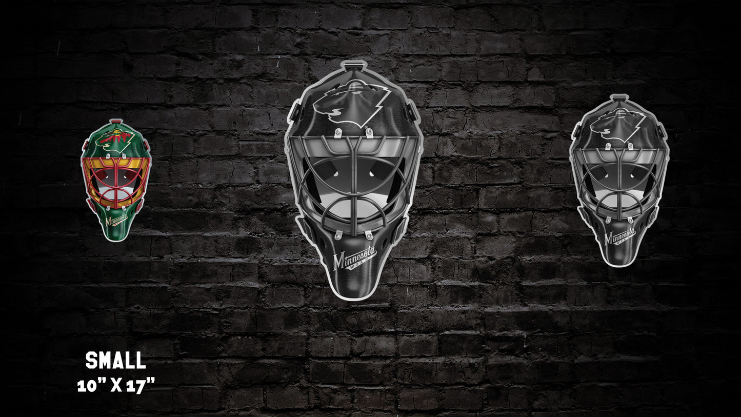 Minnesota Wild® Goalie Mask Wall Art