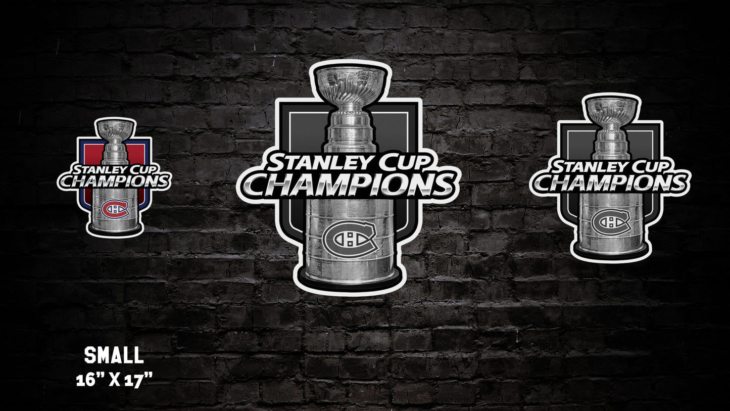 Montreal Canadiens® Stanley Cup Wall Art