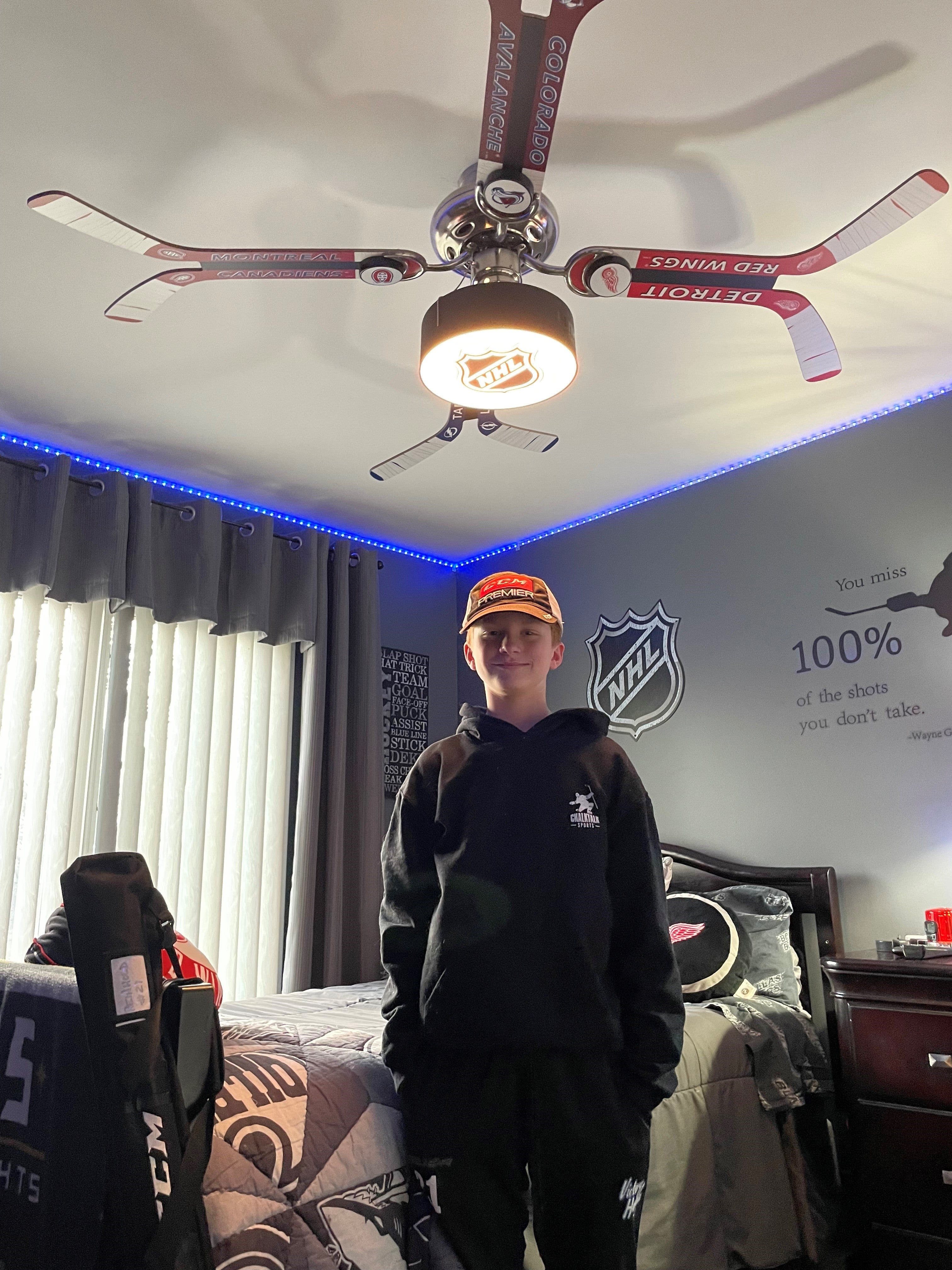 Buffalo Sabres® Ceiling Fan Blades Ultimate Hockey Fans