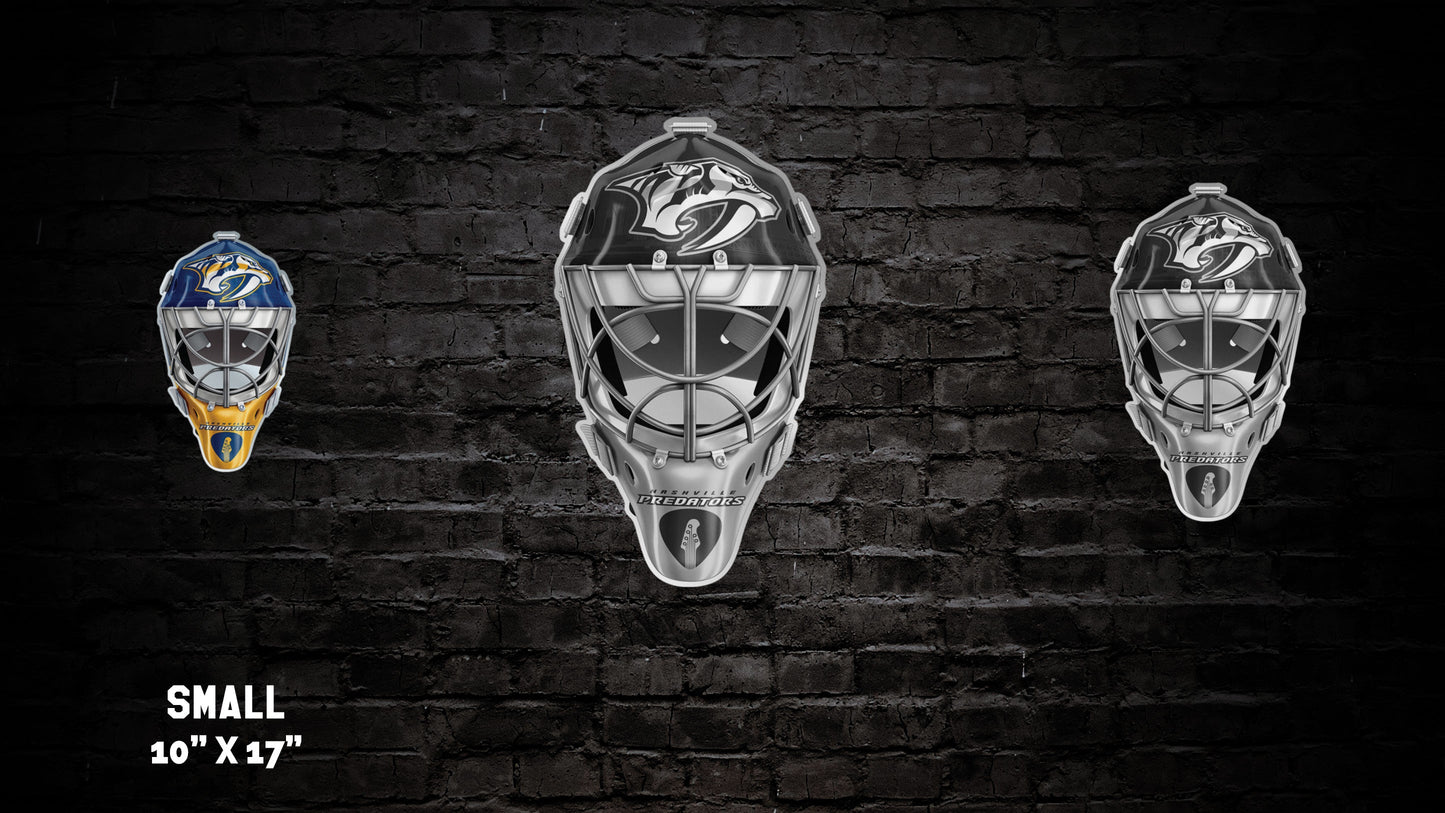Nashville Predators® Goalie Mask Wall Art