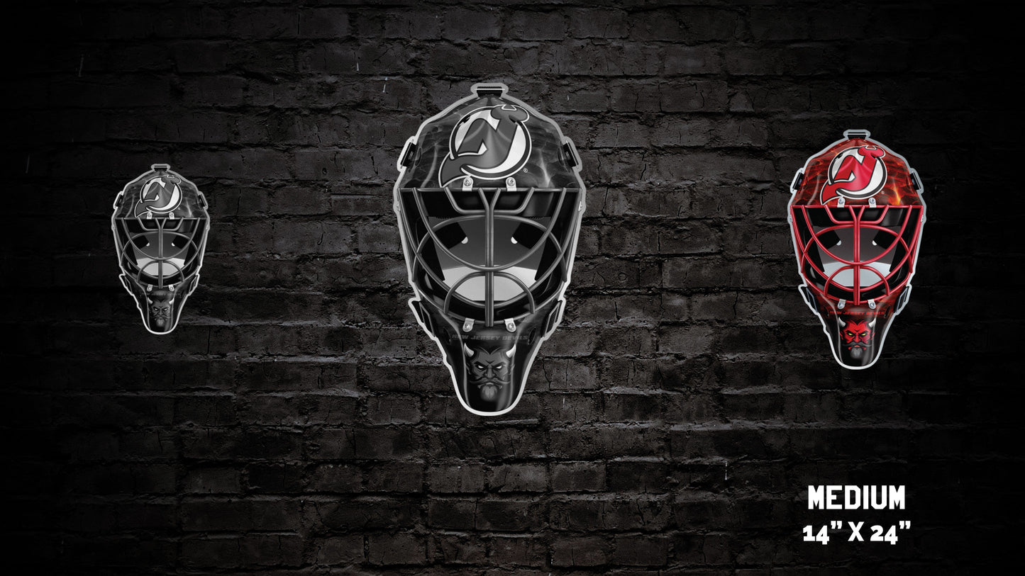 New Jersey Devils® Goalie Mask Wall Art