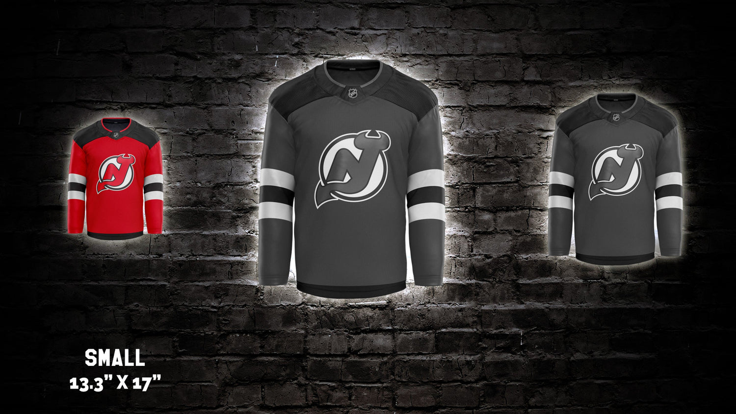 New Jersey Devils® Jersey Wall Art – Ultimate Hockey Fans