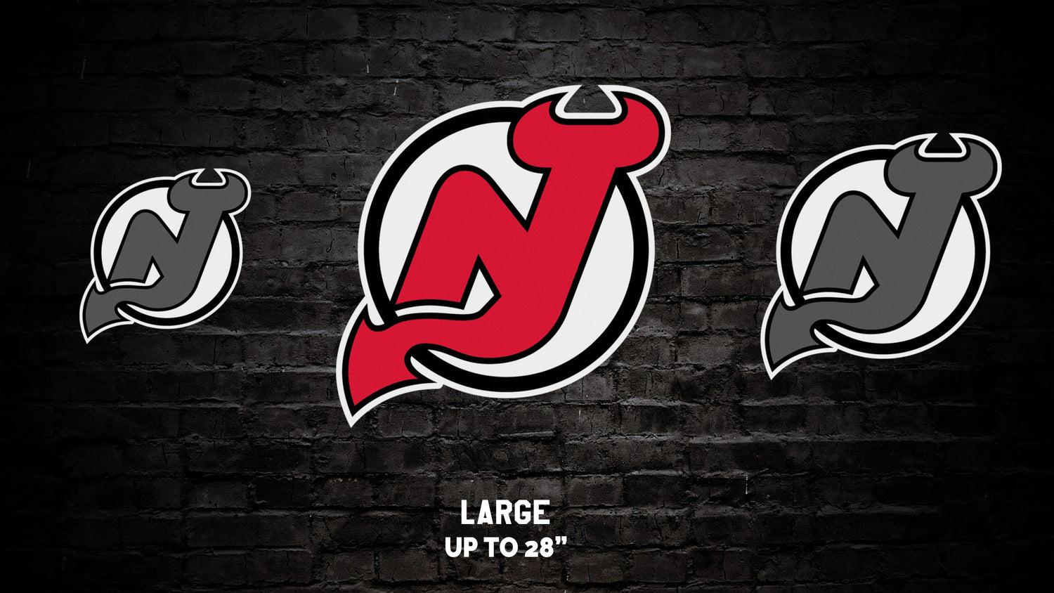 New Jersey Devils® Logo Wall Art – Ultimate Hockey Fans