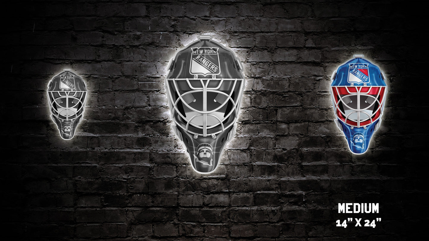 New York Rangers® Goalie Mask Wall Art
