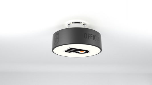 Philadelphia Flyers® Hockey Flush Mount Puck Light Fixture