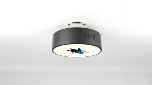 San Jose Sharks® Hockey Puck Light Fixture