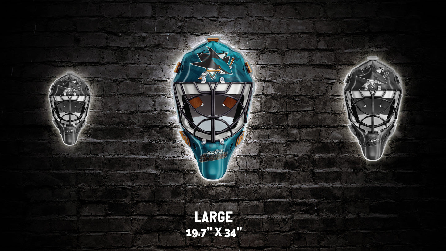 San Jose Sharks® Goalie Mask Wall Art