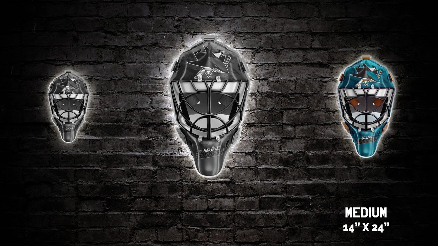 San Jose Sharks® Goalie Mask Wall Art