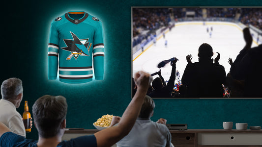 San Jose Sharks® Jersey Wall Art