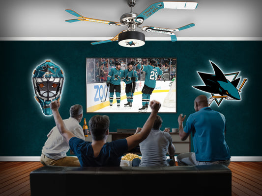 San Jose Sharks® Goalie Mask Wall Art