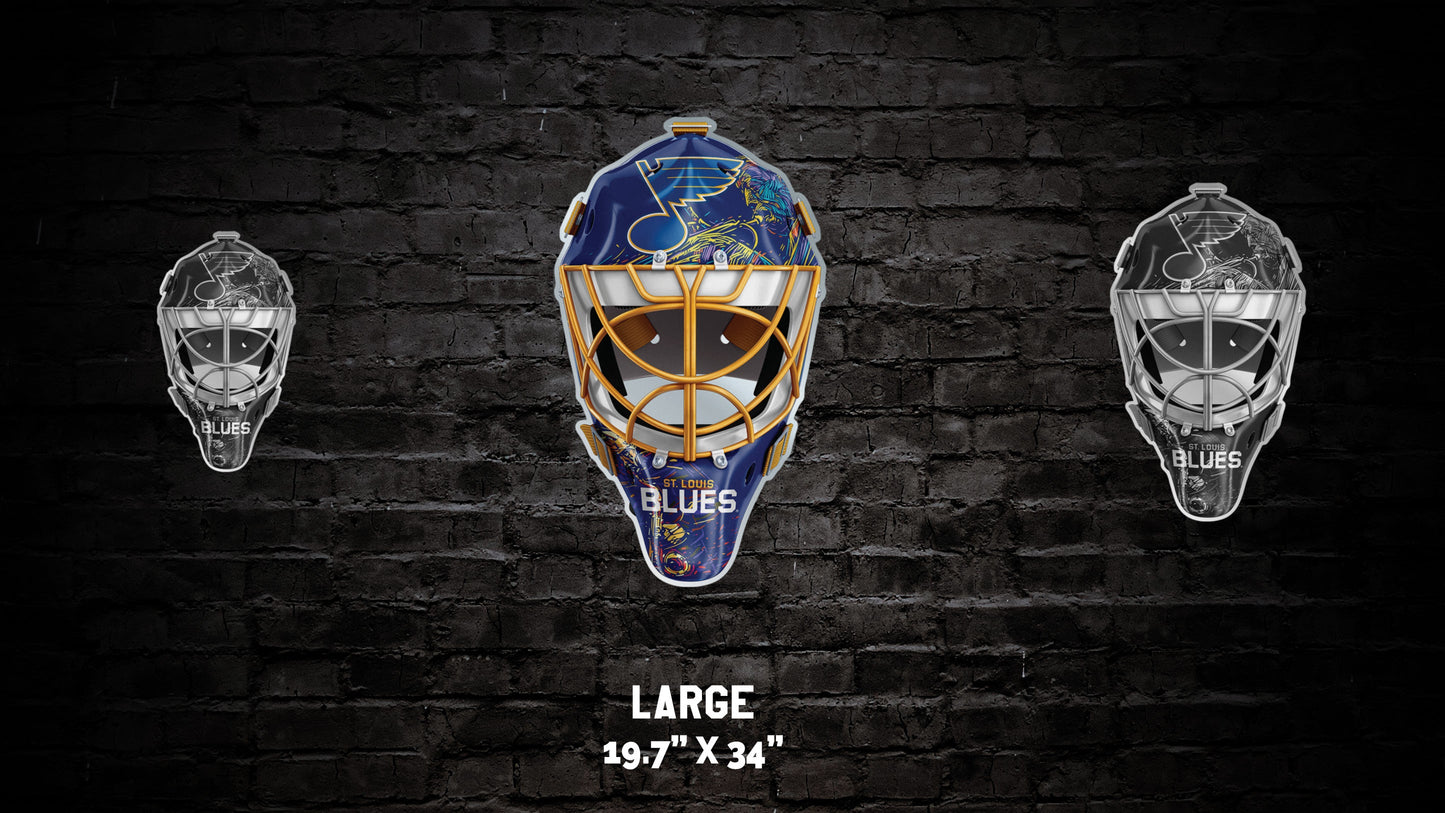 St. Louis Blues® Goalie Mask Wall Art