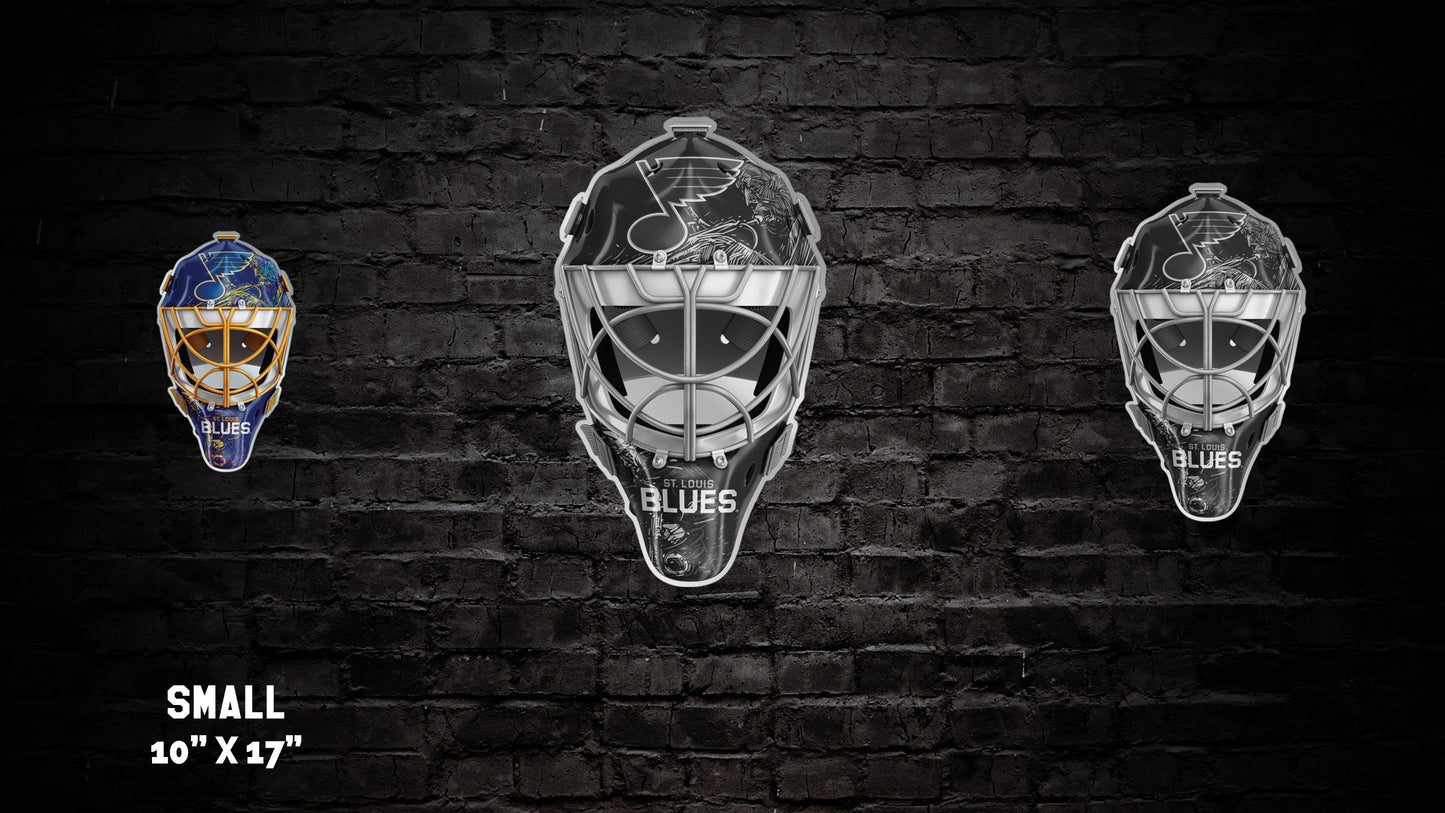 St. Louis Blues® Goalie Mask Wall Art