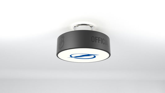 Tampa Bay Lightning® Hockey Flush Mount Puck Light Fixture