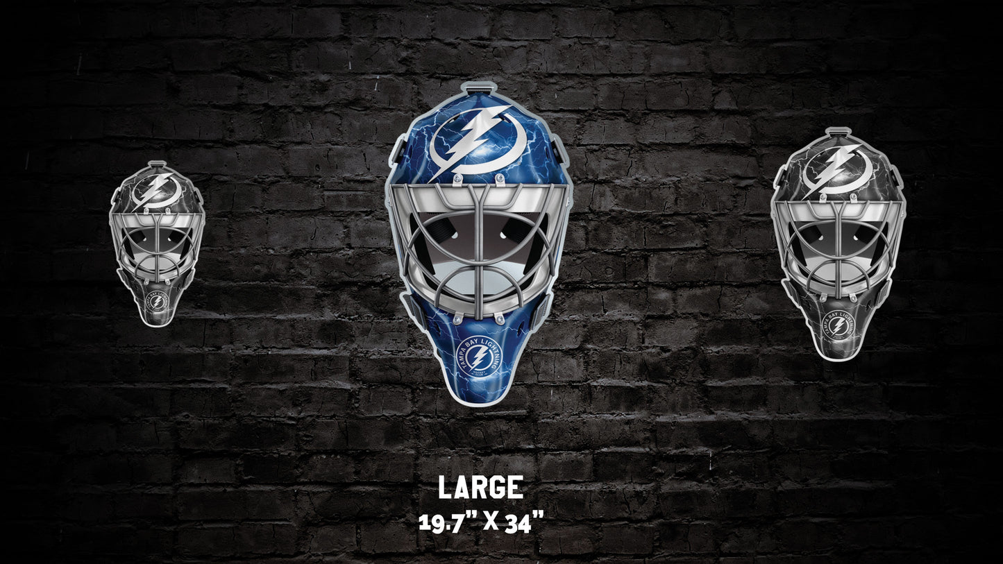 Tampa Bay Lightning® Goalie Mask Wall Art