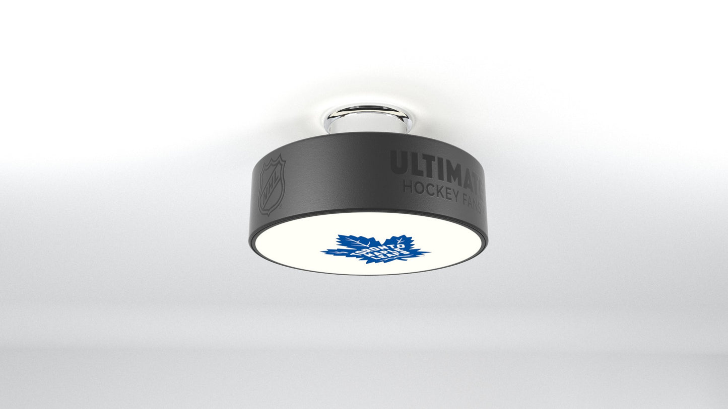 Toronto Maple Leafs® Hockey Flush Mount Puck Light Fixture