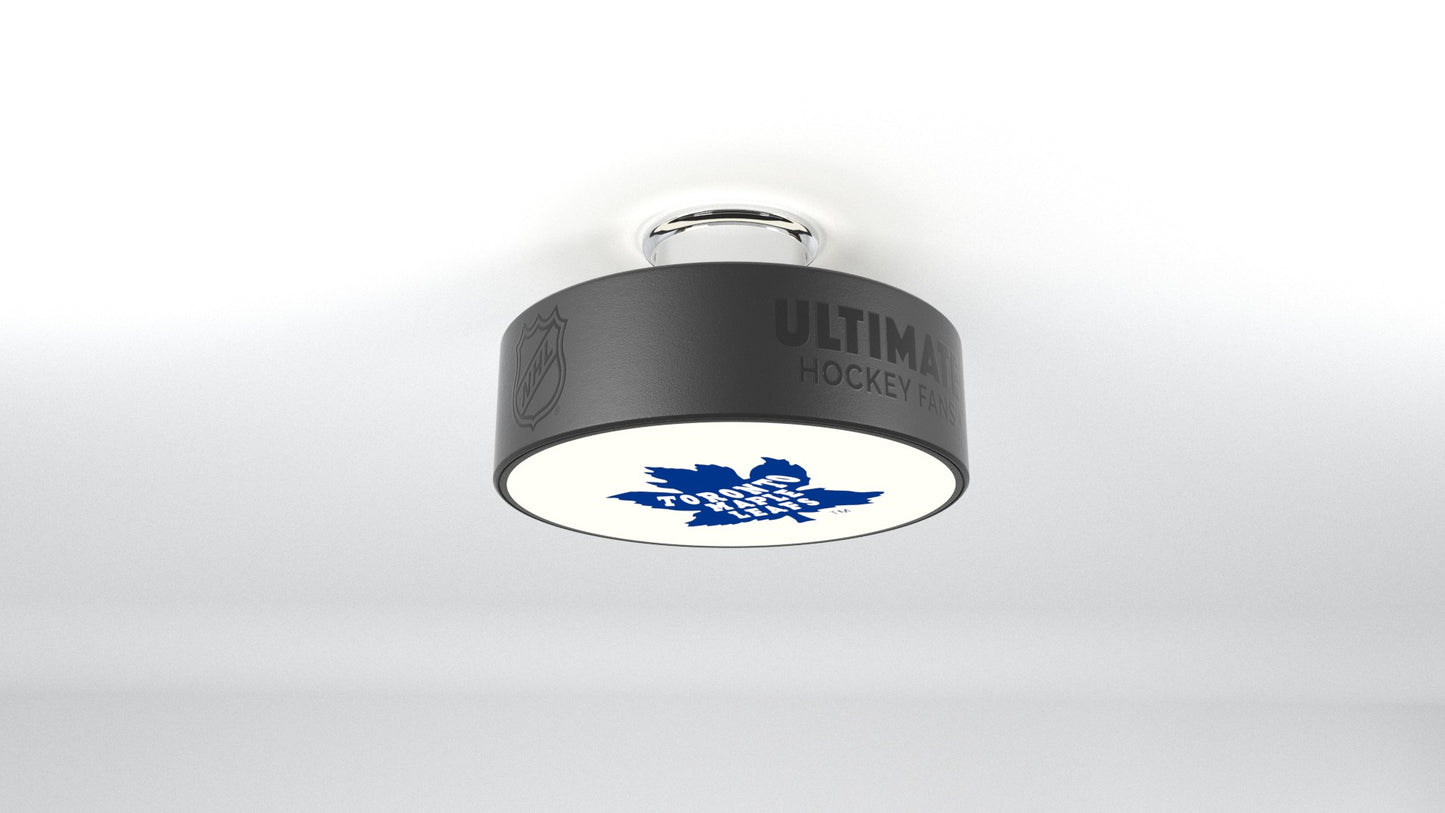 Toronto Maple Leafs® Hockey Flush Mount Puck Light Fixture