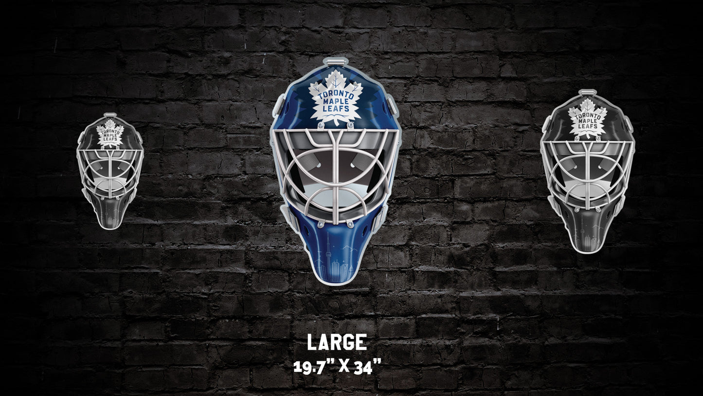 Toronto Maple Leafs® Goalie Mask Wall Art