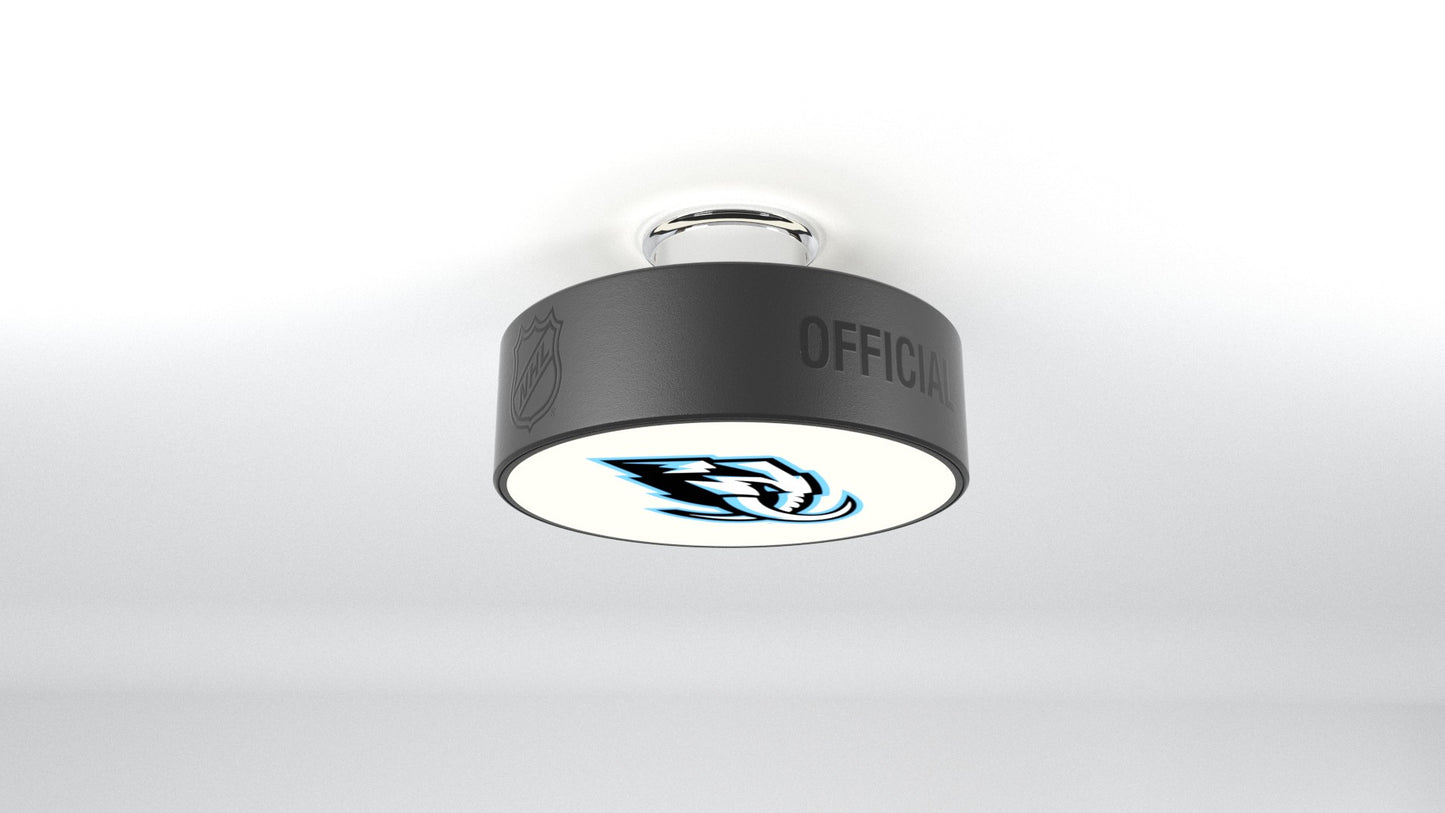 Utah Mammoth™ Hockey Flush Mount Puck Light Fixture